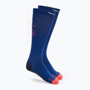 Women's trekking socks Salewa Ortles Dolomites Am electric