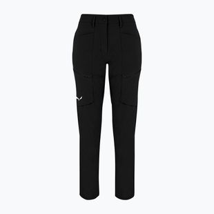 Women's softshell trousers Salewa Puez DST Cargo black out