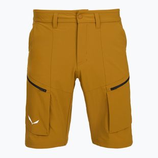 Men's trekking shorts Salewa Puez DST Cargo golden brown