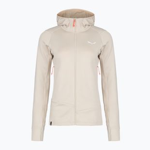 Women's trekking sweatshirt Salewa Puez PL Hooded oatmeal