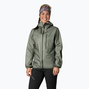 Women's Traverse GTX sage rain jacket