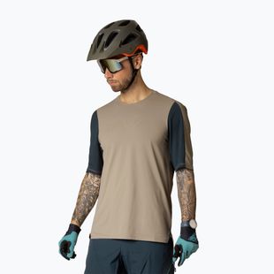 DYNAFIT men's cycling jersey Ride rock khaki
