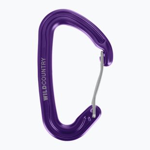 Wild Country Astro carabiner purple