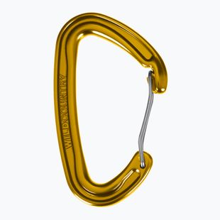 Wild Country Wildwire carabiner gold