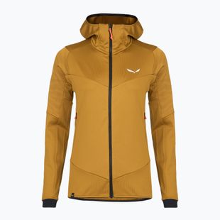 Salewa women's trekking jacket Sella Crevasse Hd golden brown