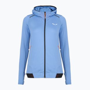 Women's trekking sweatshirt Salewa Pedroc PL Hooded morning blue