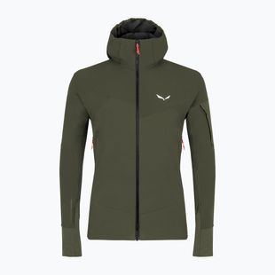 Men's softshell jacket Salewa Agner DST dark olive/0910