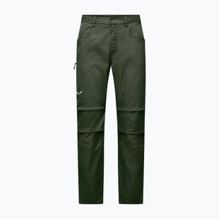 Salewa Agner Hemp Ripstop trekking trousers dark olive