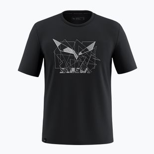 Men's Salewa Eagle Geometric black out T-shirt