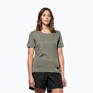 Women's t-shirt Salewa Eagle Logo Patch 5A50 faded green