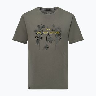 Men's Salewa Eagle Nature faded green T-shirt