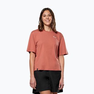 Women's Salewa Eagle Sunset Loose t-shirt etruscan red