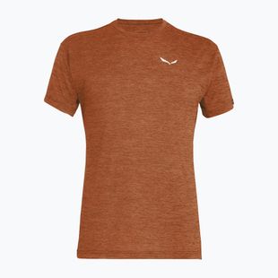 Men's Salewa Puez Melange Dry t-shirt bombay brown melange