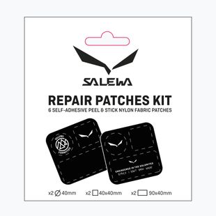 Repair kit Salewa Repair Patches Kit 2pcs black/white