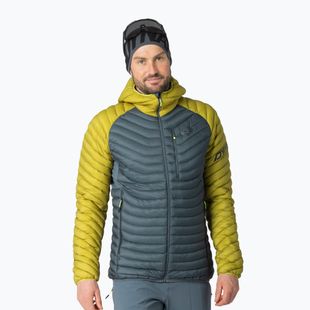 Men's down jacket DYNAFIT Radical Down RDS Hooded golden lime