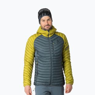 Men's down jacket DYNAFIT Radical Down Hooded golden lime/0720