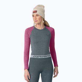 Women's thermal longsleeve DYNAFIT Tour Light Merino magenta