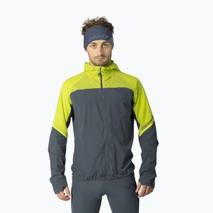 Men's running jacket DYNAFIT Alpine Wind ultra yellow
