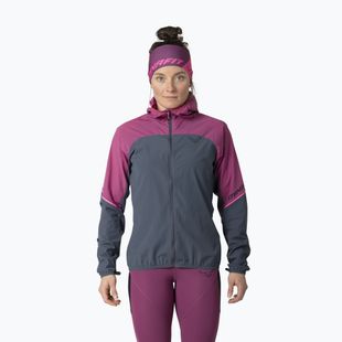 Women's running jacket DYNAFIT Alpine Wind magenta