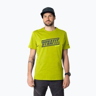 Men's T-shirt DYNAFIT Graphic CO golden lime/tabloid