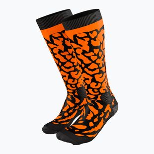 Ski socks DYNAFIT FT Graphic ultra orange