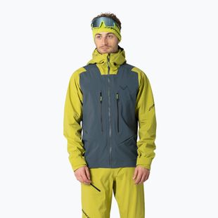 Men's ski jacket DYNAFIT Blacklight 3L golden lime