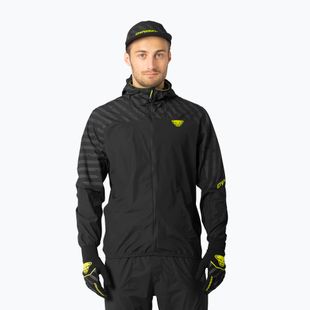 Men's running jacket DYNAFIT Trail Reflective Wind black out/5A30