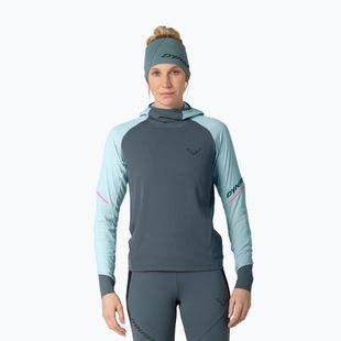 Women's running sweatshirt DYNAFIT Alpine Hooded cloud blue/0720