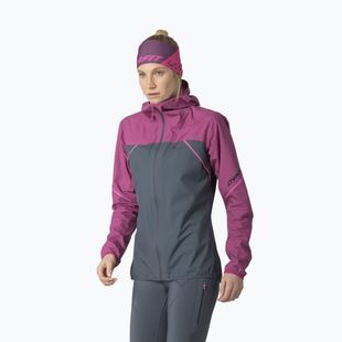 Women's running jacket DYNAFIT Alpine 3L magenta