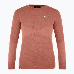Children's thermal top Salewa Zebru Med Warm AMR etruscan red