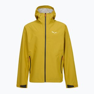 Men's rain jacket Salewa Puez Aqua 4 PTX 2.5L olive oil/0910