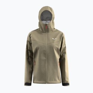 Women's rain jacket Salewa Puez Aqua 4 PTX 2.5L quicksand