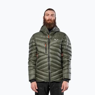 Men's insulated jacket Salewa Ortles Med 3 Rds Dwn faded green