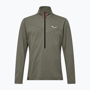 Men's trekking sweatshirt Salewa Puez Cammio Polarlite Half Zip Faded Green