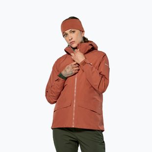 Women's rain jacket Salewa Puez GTX 2L EPE etruscan red