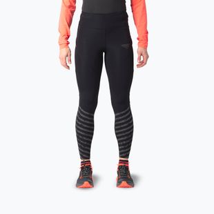 Women's running leggings DYNAFIT Trail Reflective black out
