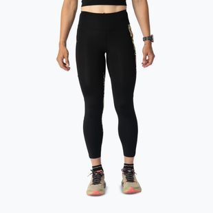 Women's running leggings DYNAFIT Trail 7/8 black out overcast