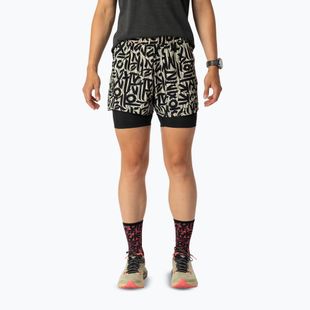 Women's running shorts DYNAFIT Trail 2IN1 overcast
