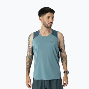 Men's running top DYNAFIT Sky Tank smoke blue