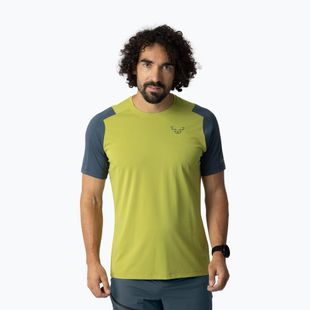 Men's trekking T-shirt DYNAFIT Transalper golden lime/0720