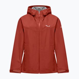 Women's rain jacket Salewa Puez Aqua 4 PTX 2.5L etruscan red