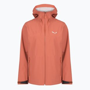 Women's rain jacket Salewa Puez Aqua 4 PTX 2.5L etruscan red