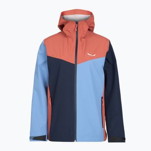 Women's rain jacket Salewa Puez Aqua 4 PTX 2.5L etruscan red/muli