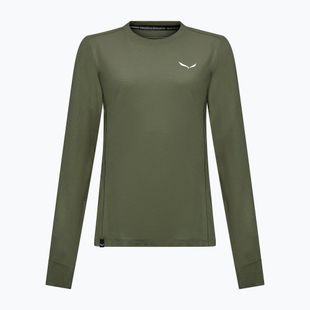 Women's trekking longsleeve Salewa Puez Dry dark olive