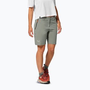 Women's trekking shorts Salewa Puez Talvena DST faded green