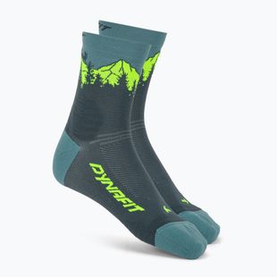 Ski socks DYNAFIT Traverse Mid cinder ultra yellow/5a30