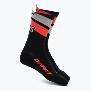 Socks DYNAFIT Ultra Crew black out ultra coral/6A10