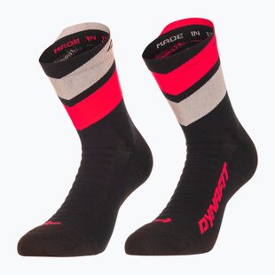 Socks DYNAFIT Ultra Mid black out ultra coral/6A10