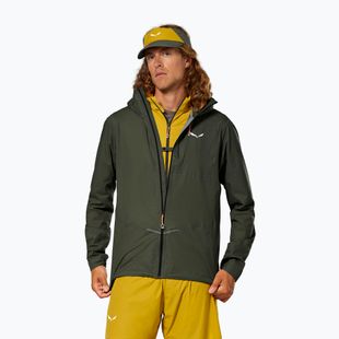 Men's waterproof jacket Salewa Pedroc 2 PTX 2.5 Light faded green