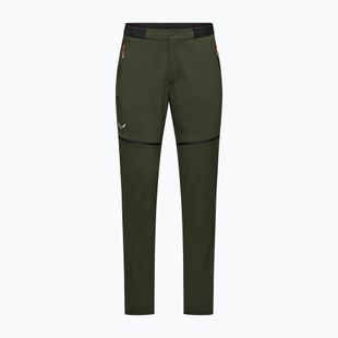 Men's trekking trousers Salewa Pedroc 3 DST 2IN1 dark olive